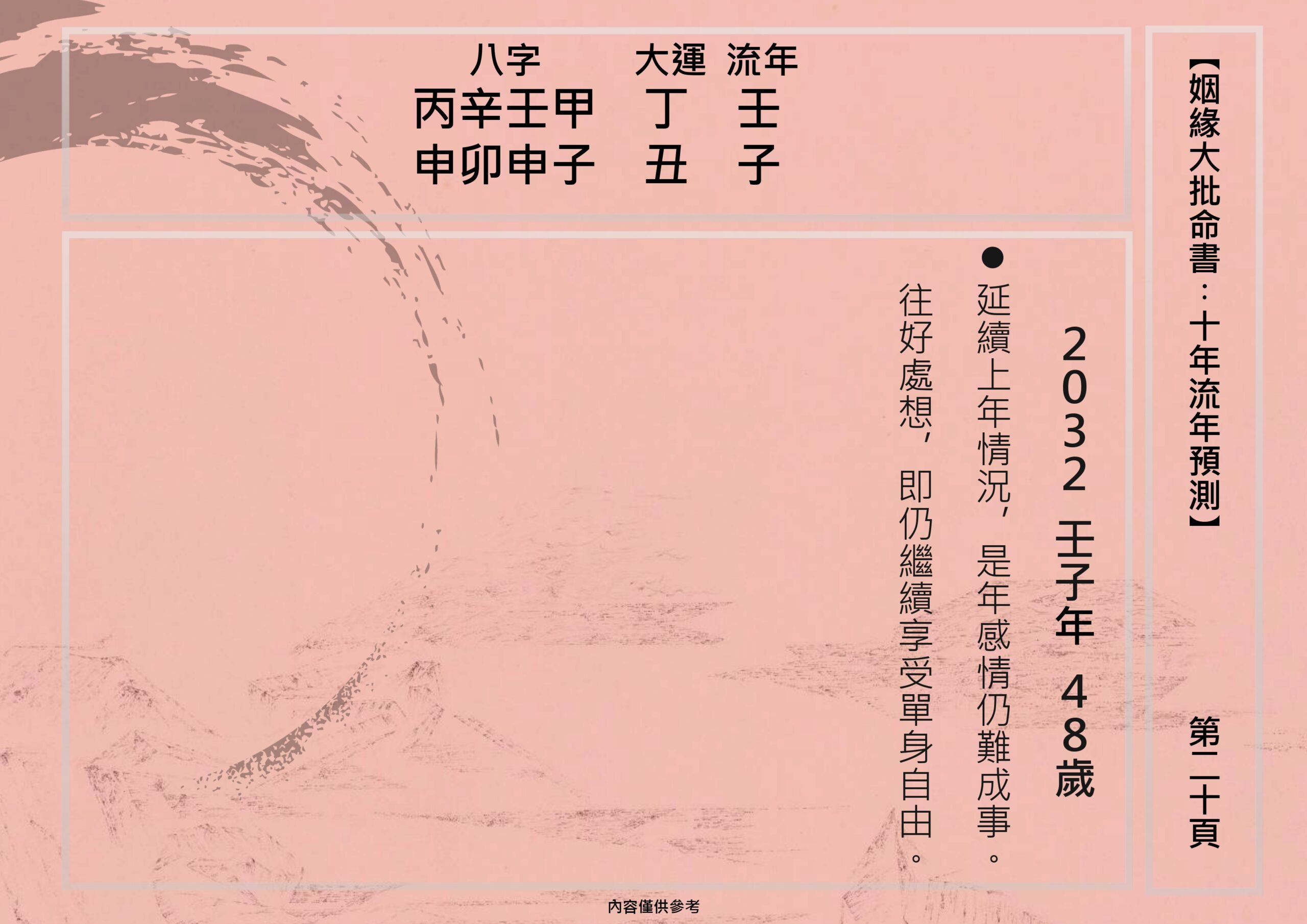 sample-玄燊姻緣大批命書 （姻緣大批，複合分析，夾八字）_page-0020